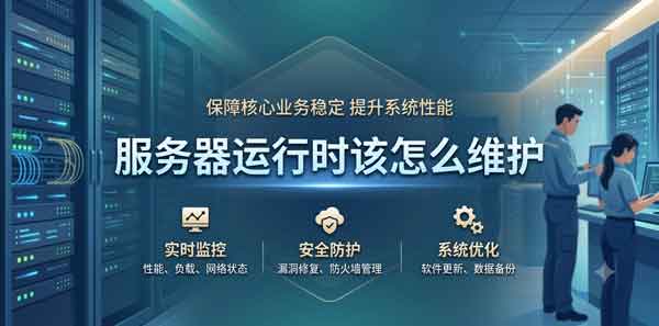 服务器运行时该怎么维护